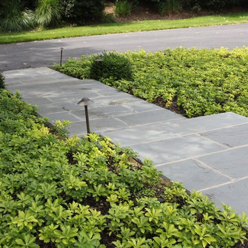 Lighting at front steps