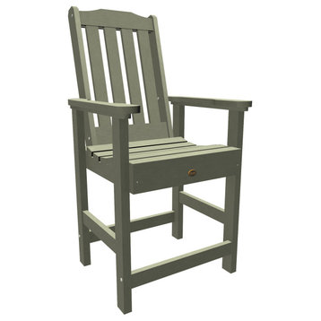 Springville Arm Chair, Counter Height, Eucalyptus
