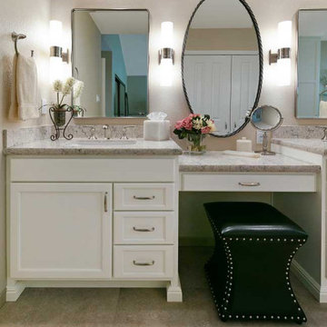 Danville Transitional Primary Bath Make Up Area