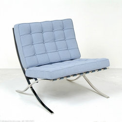 Fabric Barcelona Chair Replica - Living Room Chairs