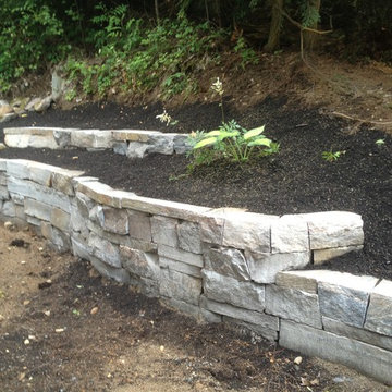 Retaining walls, fences, driveway pillars
