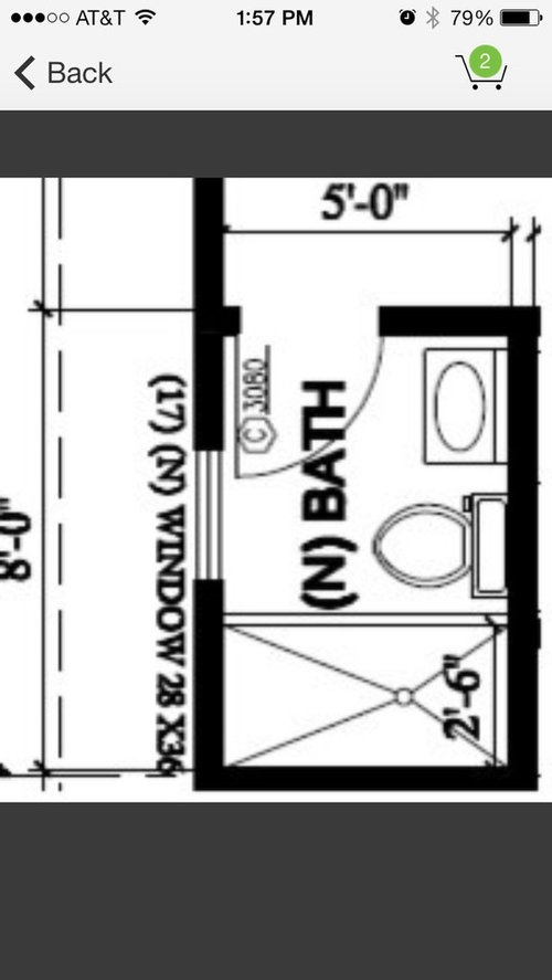Need advice on size and placement of window for bath