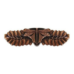 Inviting Home Inc. - Dragonfly Pull, Antique-Style Copper - Cabinet And Drawer Handle Pulls