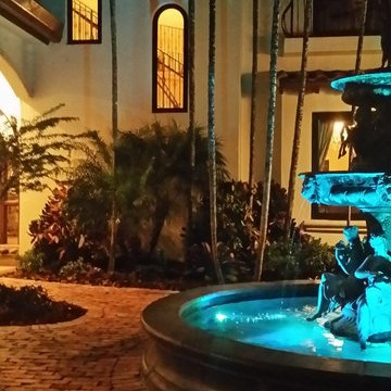 Elegant Entry Courtyard