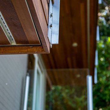 Contemporary West Vancouver Residential, Entry and Deck Renovation