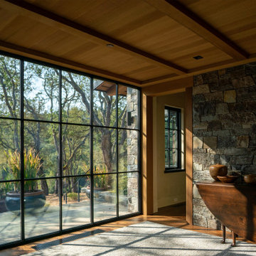 Portola Valley Design: Cedar and Stone