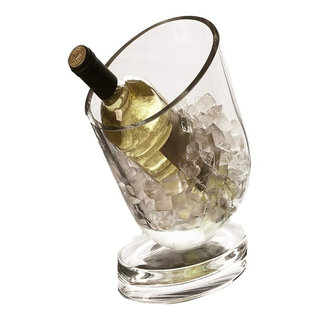 Wine Chiller Glass Slanted Design, Miami (FL) Same-Day Gift Delivery
