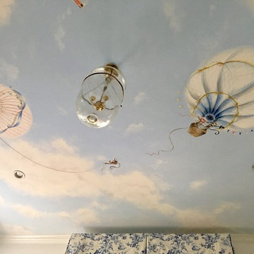 Pryor-Leavitt Sky Mural - Historic Fort Worth Texas