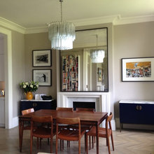 Fireplace wall