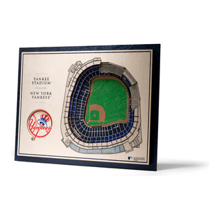 8 x 32 MLB Milwaukee Brewers 3D Stadium Banner