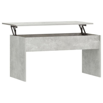 Vidaxl Coffee Table Concrete Gray 40.2"x19.9"x20.7" Engineered Wood