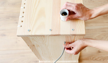 Ikea hack :  Transformez un chevet en table d'appoint originale