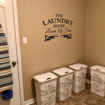 Organized Laundry Room