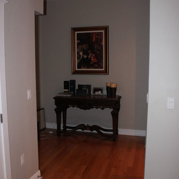 Before: Client wanted to expand the kitchen into this unused dinette area
