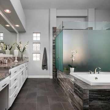 Country Club Master Bathroom Suite