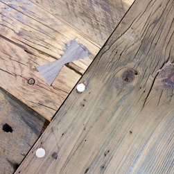 Reclaimed Barn Wood Harvest table - Dining Tables