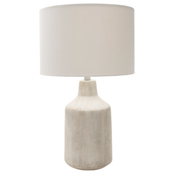 Foreman Table Lamp, Ivory