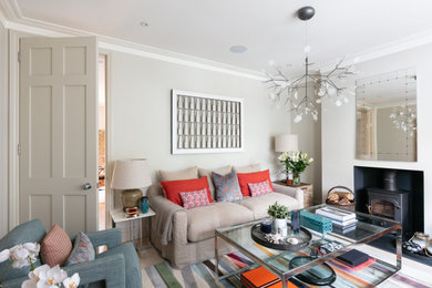 Photo of a contemporary living room in London.