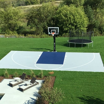 Eden Prairie MN - Outdoor Basketball Court