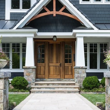 Craftsman Style Exterior front Entrance