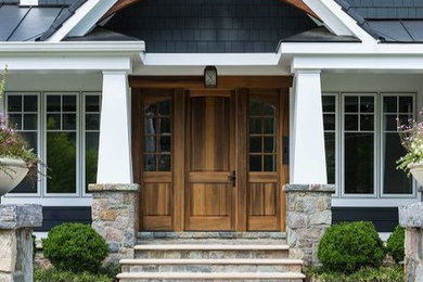 Craftsman exterior home idea in Richmond