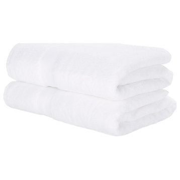 Safavieh Super Plush Bath Towel Set, White