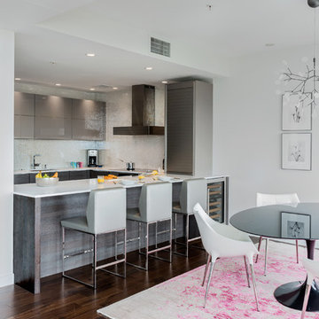 Boston Flagship Warf Contemporary Kitchen