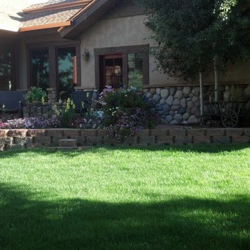 Front patio referred to as Martini Deck