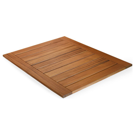 Dussi Teak Wood Shower Mat