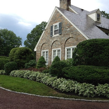 Yardley Landscape with Fieldstone walls and path