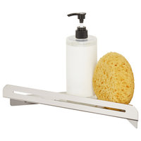 Bathroom Floating Corner Shower Shelf, Polished