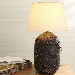 Merryl Birdcage Table Lamp Base - Lamp Bases