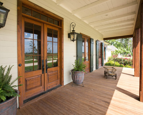 Long Narrow Porch Design Ideas Remodel Pictures Houzz