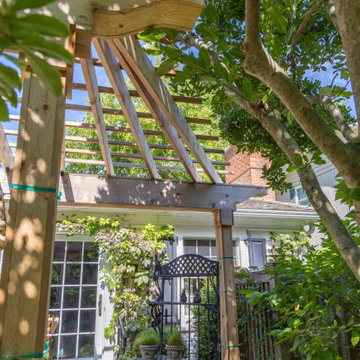 Pergola Remodel and Outdoor Living Space in Madison, WI
