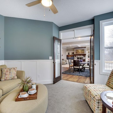 Exclusive #houseplan 73353HS, "Bank Shot", comes to life