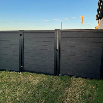 Composite Fence Installation