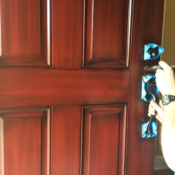 Door - Red Stain