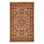 Unique Loom - Unique Loom Beige Narseh Sahand 3' 3 x 5' 3 Area Rug - Our Sahand Collection brings the authentic feel of Persia into your home. Not only are these rugs unique, they can also be used in a variety of decorative ways. This collection graciously blends Persian and European designs with today's trends. The mixture of bright and subtle colors, along with the complexity of the vivacious patterns, will highlight any area in your house.