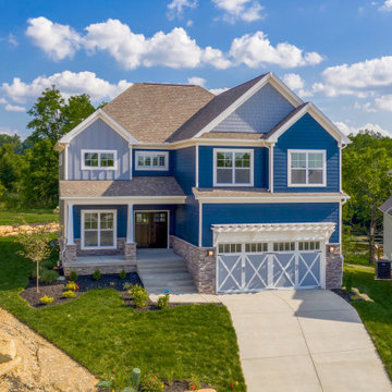 The Villas at Claymont: Industrial Craftsman Style