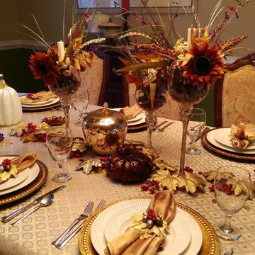 Progressive dinner table