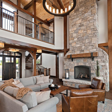 Great Room - The Wright County Residence