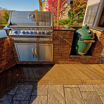 Green Egg and Grill Island
