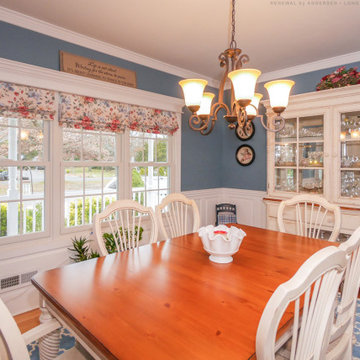 New Windows in Welcoming Dining Room - Renewal by Andersen Long Island, Queens a