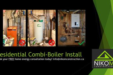 Residential Combi-Boiler Install