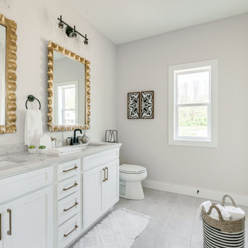 Moody Neutrals with Mix of Modern & Rustic Elements