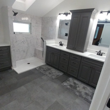 Bathroom remodelled