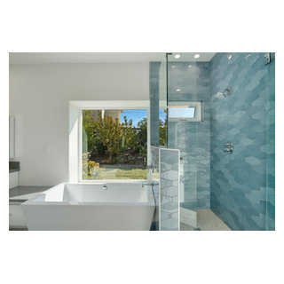 Gorgeous Blue Master Bath - Contemporary - Bathroom - San Diego - by ...