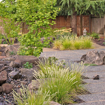 Waterfall and Boulder Centerpiece