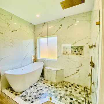 Master bathroom in Fosters Ridge in Conroe