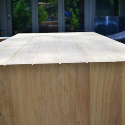Iroko Outdoor Dining Table - Outdoor Dining Tables